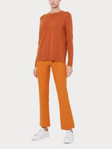 Maglia girocollo con perline in Merino Soft - - Ragno