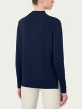 Lupetto con perline in Merino Soft - - Ragno