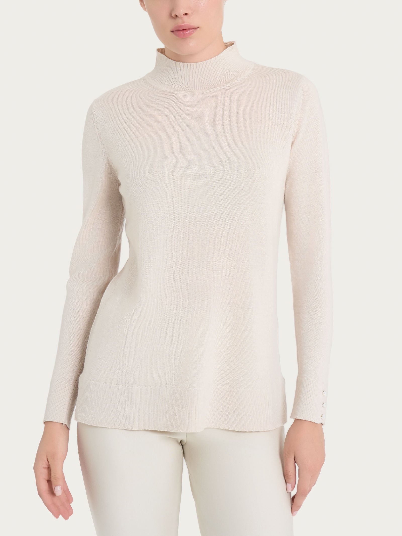 Floerns Camicetta da donna con stampa leopardata a maniche lunghe con volant, Marrone, multicolore., XS