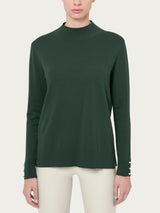 Lupetto con perline in Merino Soft - - Ragno