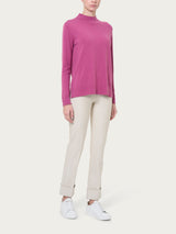 Lupetto con perline in Merino Soft - - Ragno