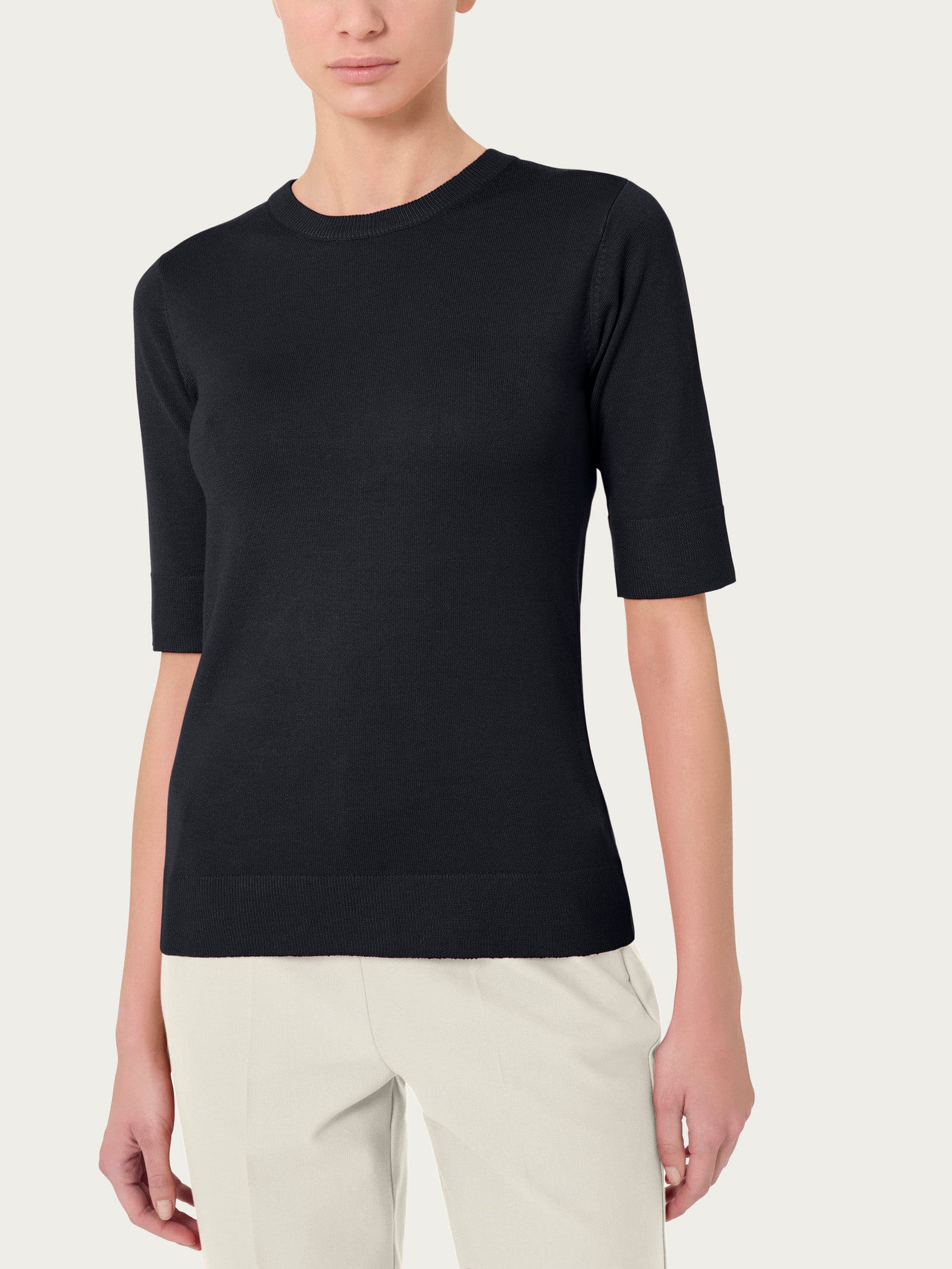 T-shirt da donna a maniche lunghe basic grafica floreale bottoni stampa maniche a 3/4 regolari collo rotondo casual per le vacanze bianca pre-autunno del 2026 a $26.99 T-shirt da donna a maniche lunghe basic grafica floreale bottoni stampa maniche a 3/4 regolari collo rotondo casual per le vacanze bianca pre-autunno del 2026 a $26.99