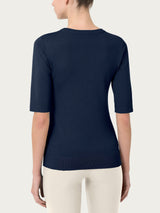 Maglia girocollo con manica corta Four Seasons - - Ragno
