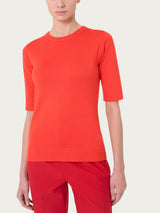 Maglia girocollo con manica corta Four Seasons - - Ragno
