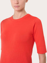 Maglia girocollo con manica corta Four Seasons - - Ragno