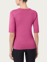 Maglia girocollo con manica corta Four Seasons - - Ragno