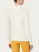 Dolcevita a maglia unita Four Seasons Bianchi Donna - Ragno