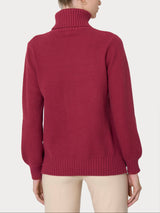 Dolcevita Punto Riso in Super Soft Rossi Donna - Ragno