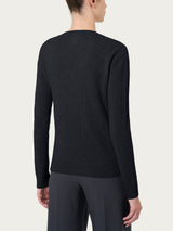 Maglia con scollo a V in cashmerino - - Ragno