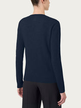 Maglia con scollo a V in cashmerino - - Ragno