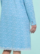 Camicia da notte in interlock di cotone - - Ragno