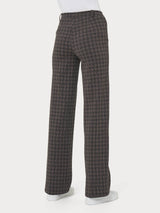 Pantalone ampio in tessuto Eco Jacquard - - Ragno