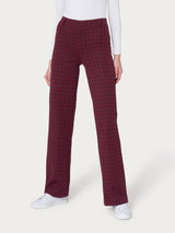 Pantalone ampio in tessuto Eco Jacquard - - Ragno