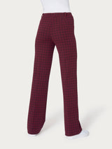 Pantalone ampio in tessuto Eco Jacquard - - Ragno