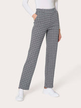 Pantalone dritto con tasche in tessuto Eco Jacquard - - Ragno