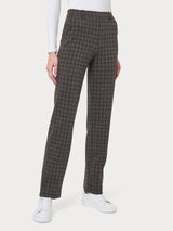 Pantalone dritto con tasche in tessuto Eco Jacquard - - Ragno