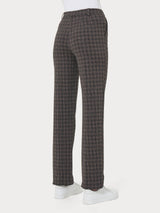 Pantalone dritto con tasche in tessuto Eco Jacquard - - Ragno