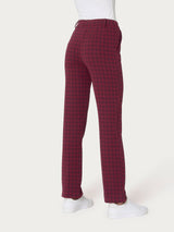 Pantalone dritto con tasche in tessuto Eco Jacquard - - Ragno