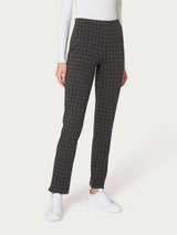 Pantalone a sigaretta in tessuto Eco Jacquard - - Ragno