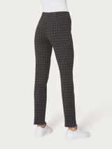 Pantalone a sigaretta in tessuto Eco Jacquard - - Ragno