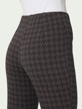 Pantalone a sigaretta in tessuto Eco Jacquard - - Ragno