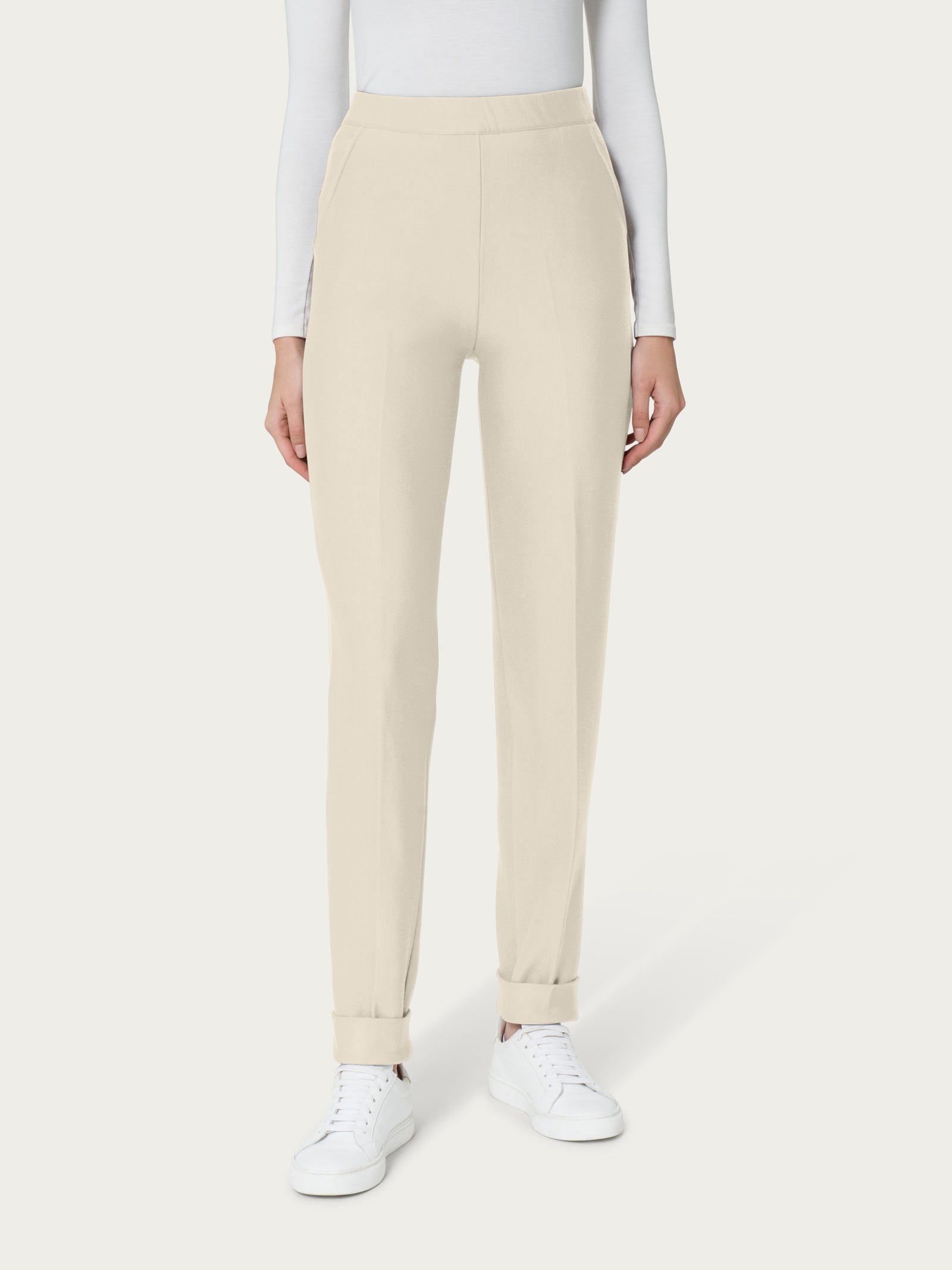 Ragno Pantaloni Taglio A Carota Pantalone A Zampa Ragno [D293PM]