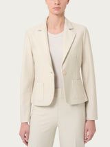 Blazer corto con 1 bottone in Compact - - Ragno