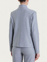 Blazer corto in Compact Neri Donna - Ragno