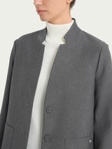 Blazer corto in Compact Neri Donna - Ragno