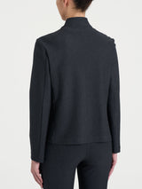 Blazer corto in Compact Neri Donna - Ragno