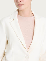 Blazer con due bottoni in Compact Bianchi Donna - Ragno