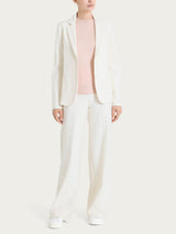 Blazer con due bottoni in Compact Gialli Donna - Ragno