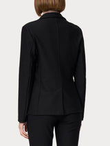 Blazer con due bottoni in Compact Neri Donna - Ragno