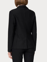 Blazer con due bottoni in Compact Neri Donna - Ragno