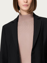 Blazer con due bottoni in Compact Neri Donna - Ragno