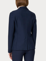 Blazer con due bottoni in Compact Blu Donna - Ragno