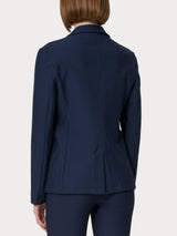Blazer con due bottoni in Compact Blu Donna - Ragno
