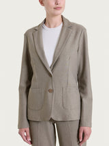 Blazer con due bottoni in Compact Grigi Donna - Ragno