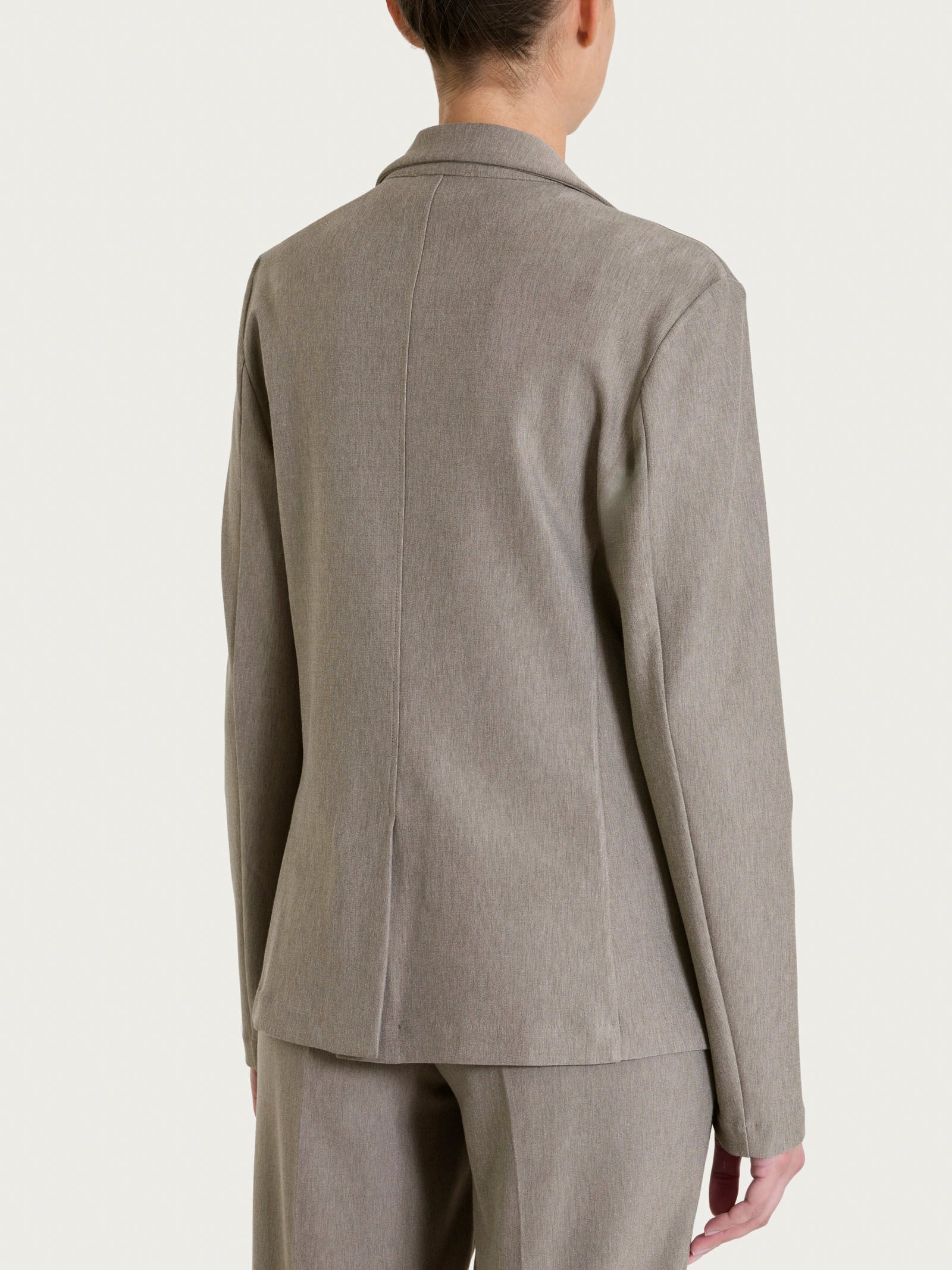 Blazer con due bottoni in Compact Grigi Donna - Ragno