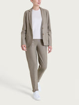 Blazer con due bottoni in Compact Grigi Donna - Ragno