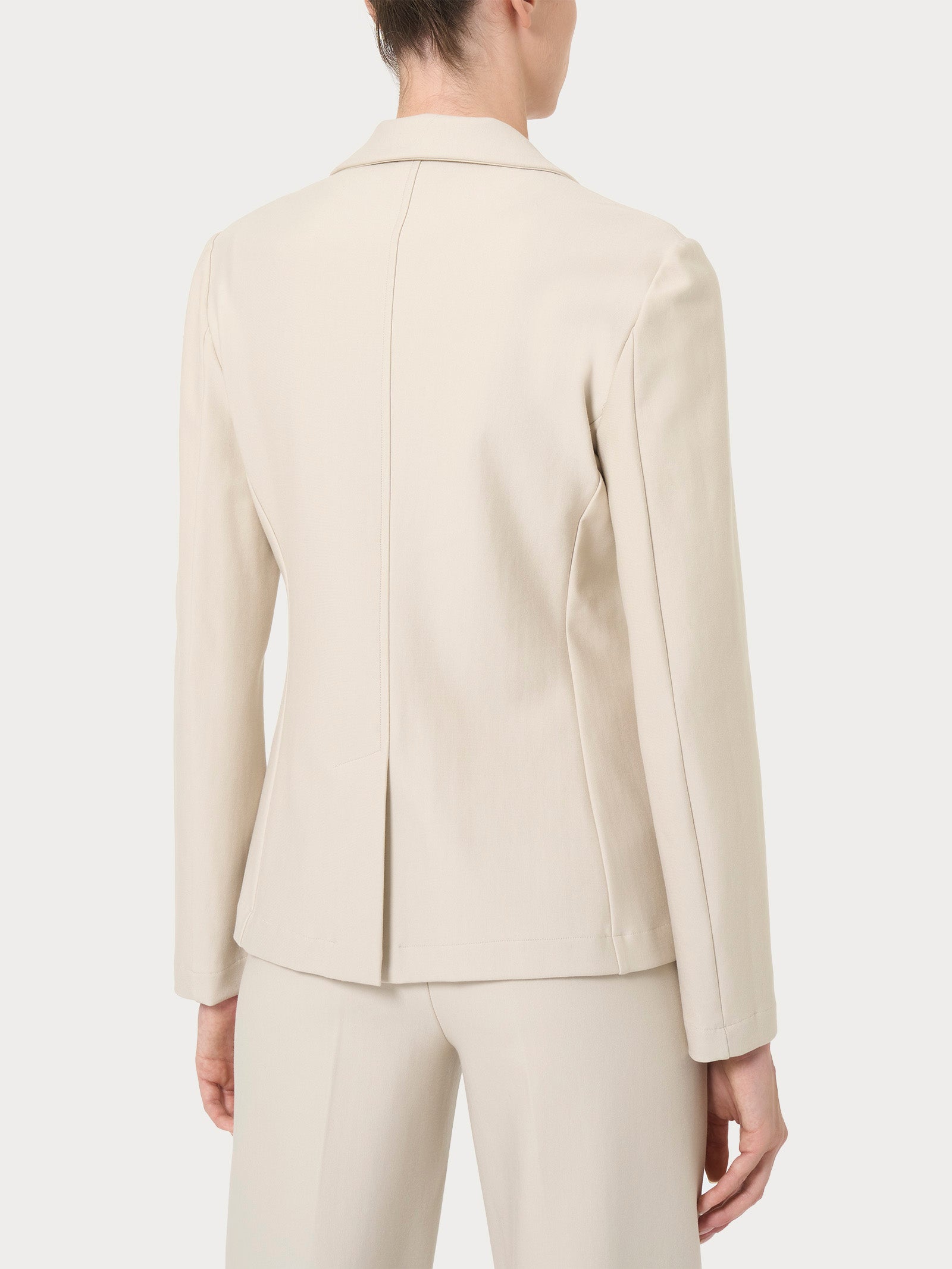 Blazer con due bottoni in Compact Bianchi Donna - Ragno