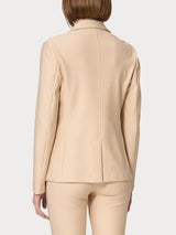 Blazer con due bottoni in Compact Marroni Donna - Ragno