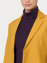 Blazer con due bottoni in Compact Gialli Donna - Ragno