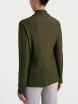 Blazer con due bottoni in Compact Verdi Donna - Ragno