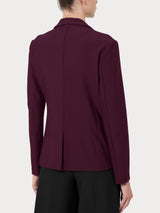 Blazer con due bottoni in Compact Viola Donna - Ragno