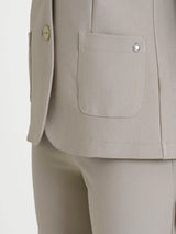 Blazer con due bottoni in Compact Grigi Donna - Ragno