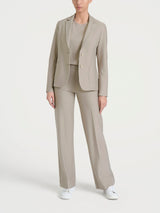 Blazer con due bottoni in Compact Grigi Donna - Ragno
