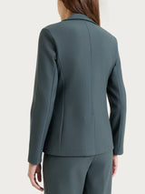 Blazer con due bottoni in Compact Grigi Donna - Ragno