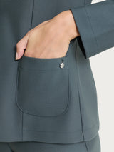 Blazer con due bottoni in Compact Grigi Donna - Ragno