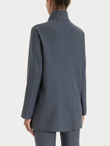 Cappotto corto con bottoni in Compact Neri Donna - Ragno